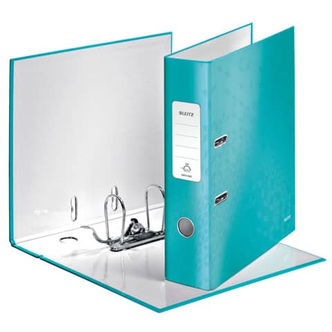 Leitz - 1005 Ordner WOW A4 - 80 mm, eisblau
