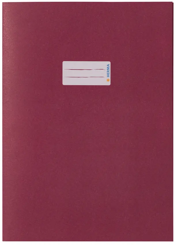 Herma -  Hefthülle - A4 - Papier - Weinrot 