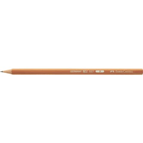 Faber-Castell - Bleistift 1117 - B, natur