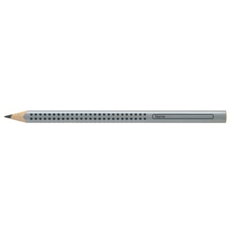 Faber-Castell - Bleistift Jumbo Grip - HB, silber