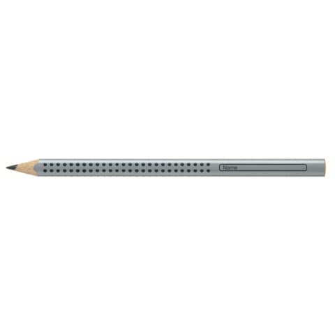 Faber-Castell - Bleistift Jumbo Grip - HB, silber