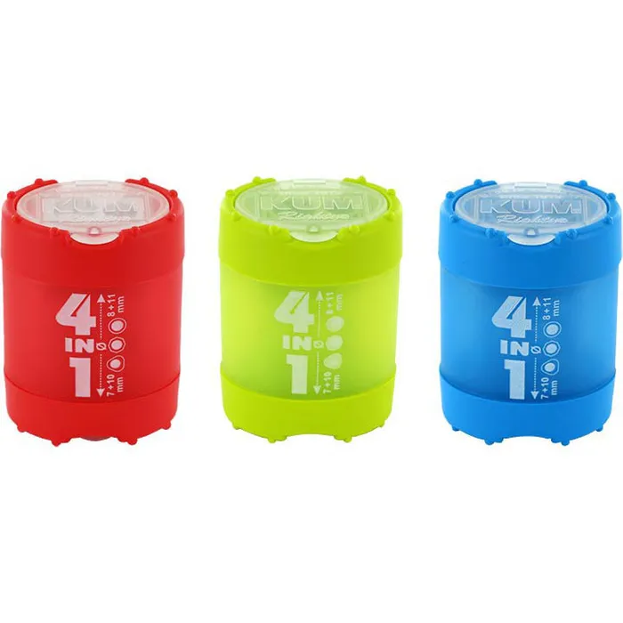KUM - Behälterspitzer Buddy M2 Neonfarben 8mm+11mm