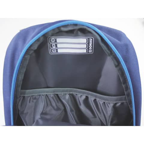 DONAU - Kinderrucksack Freizeit blau - 26 x 36 x 12 cm