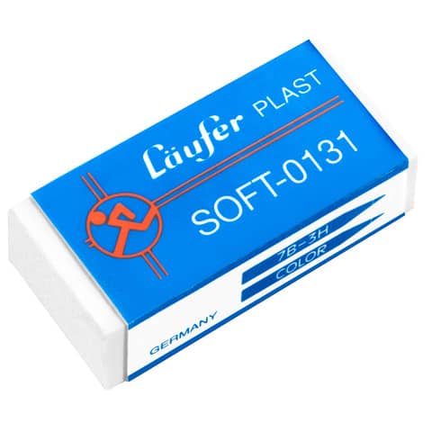 Läufer - Radierer Plast Soft 41x19x12mm 