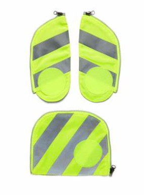 ergobag - Sicherheits Zip Set mit Reflektoren - gelb