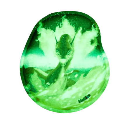 ergobag - Glow in the Dark Klettie - Feuerdrache