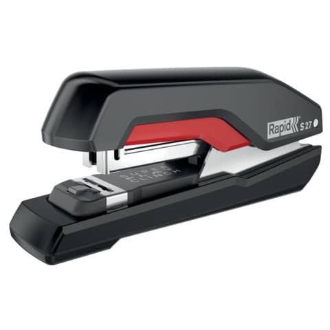 Rapid® - Heftgerät Supreme S27 - Metall, 30 Blatt, schwarz/rot