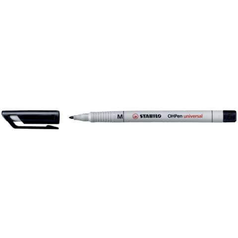 STABILO® - Folienstift - OHPen universal - wasserlöslich medium - Einzelstift - schwarz