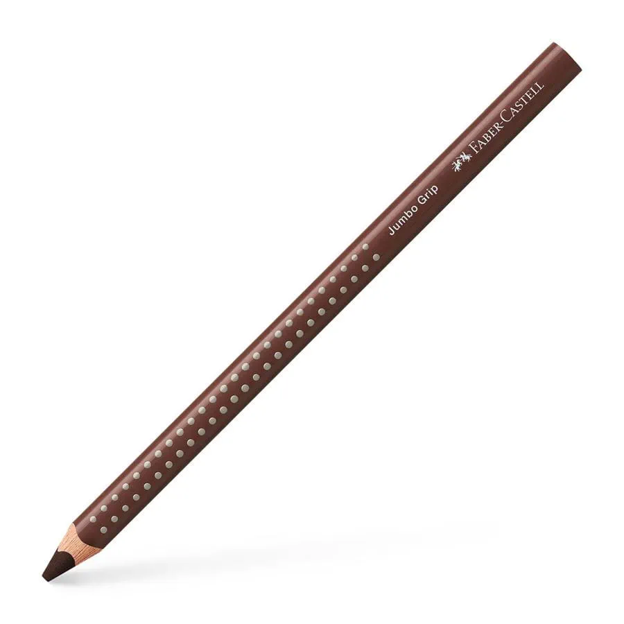 Faber-Castell - Farbstift Jumbo-Grip Schokobraun