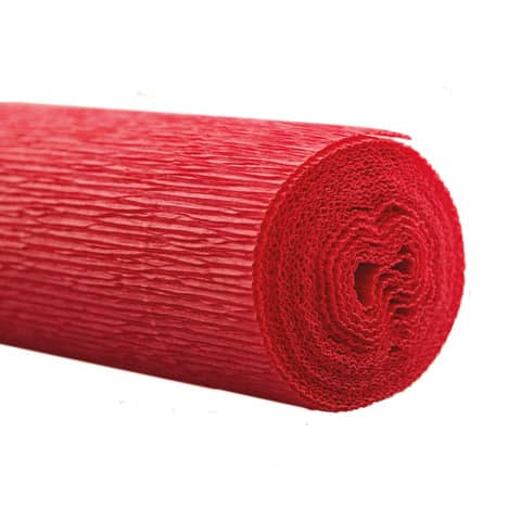 Werola - Floristen Krepppapier - 50 x 250 cm, rotorange