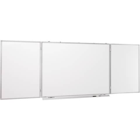 Klapptafel PROFESSIONAL - Whiteboard 120 x 90 cm, 3 Tafeln, weiß