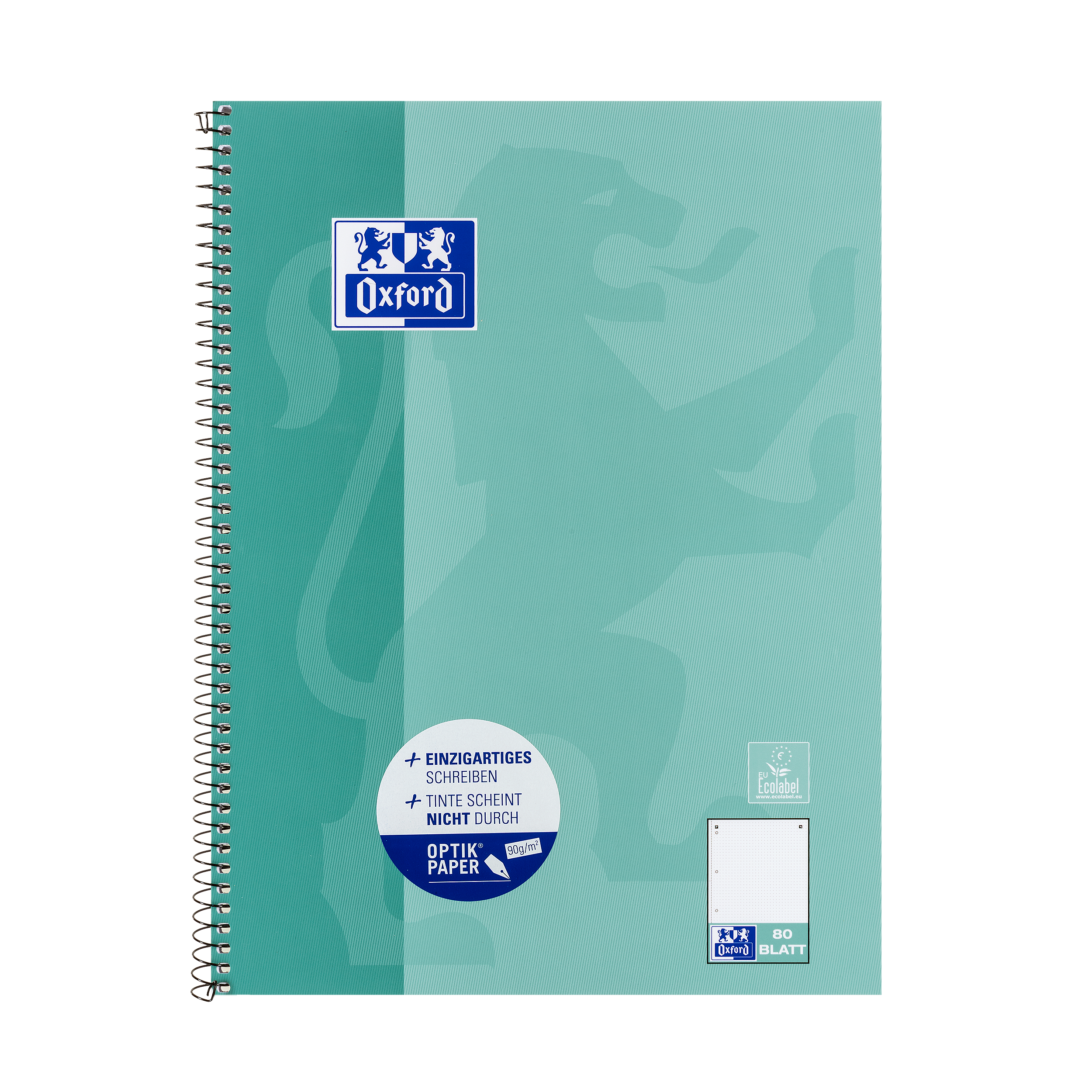 Oxford - Collegeblock A4+ - Dotted - 80Blatt