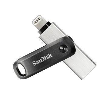 SanDisk - USB - Lightning / USB 3.0 - iXpand Flash Drive Go - 64GB