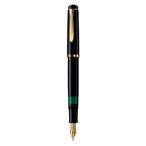 Pelikan® - Füllhalter Classic M200 - Feder M, schwarz, Faltschachtel
