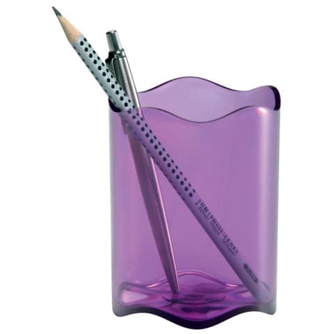 Durable - Stifteköcher TREND - 80 x 102 mm, transparent lila