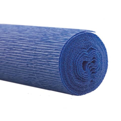 Werola - Floristen Krepppapier - 50 x 250 cm, mittelblau