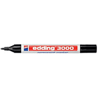 Edding - 3000 Permanentmarker - nachfüllbar, 1,5 - 3 mm, schwarz*