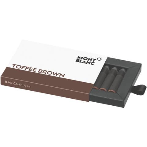Montblanc® - Tintenpatrone - 8 Stück, toffee brown