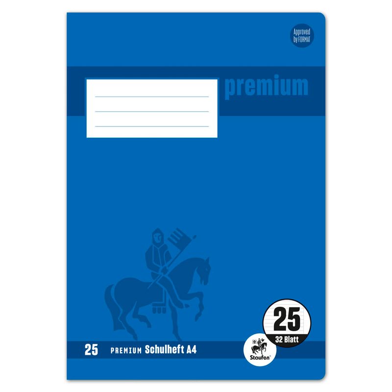 Staufen - Heft A4 - 32 Blatt - Lin.25 - liniert