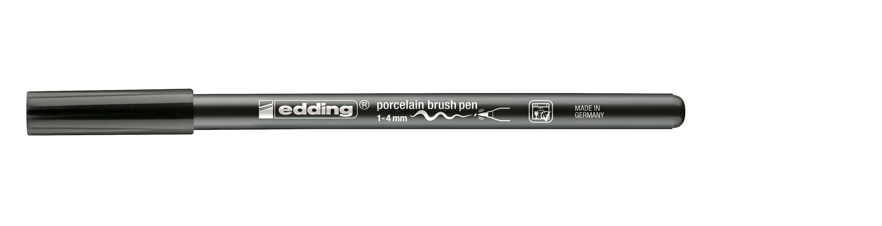 edding - Porzellanpinselstift 4200 - Schwarz