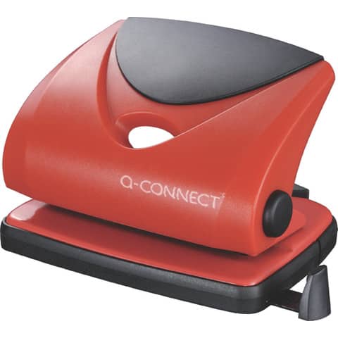 Q-Connect® - Locher - 20 Blatt, rot