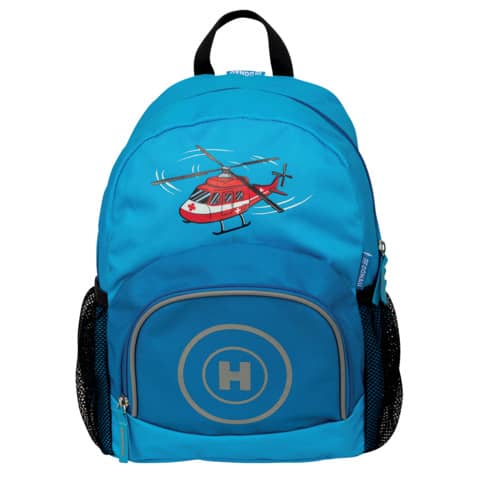 DONAU - Kinderrucksack Hubschrauber - 22 x 32 x 11 cm