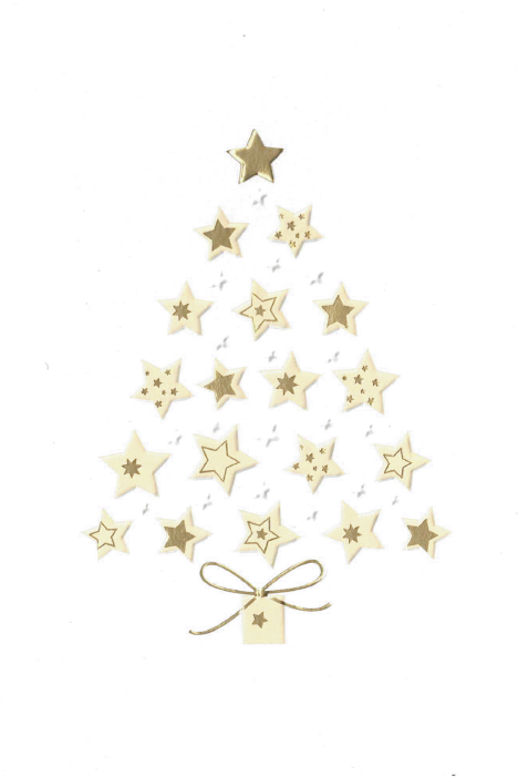 ABC - Weihnachten Glückwunschkarten - 8 Karten DIN B 6