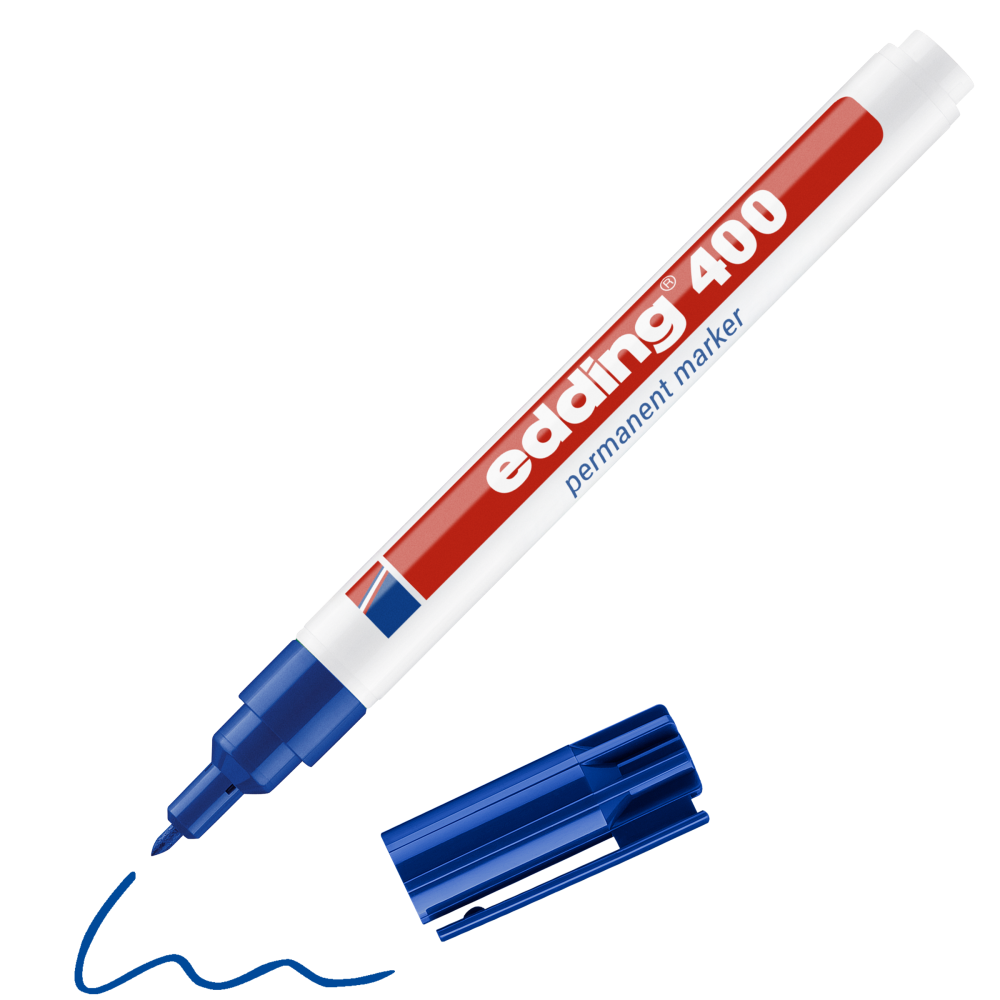 edding - Permanentmarker  400-blau