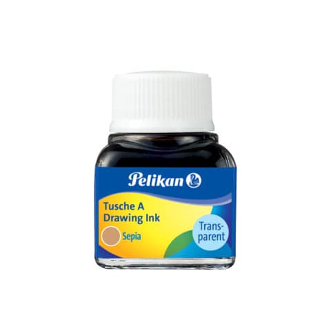 Pelikan® - Tusche A 523 - 10 ml Glas, sepia