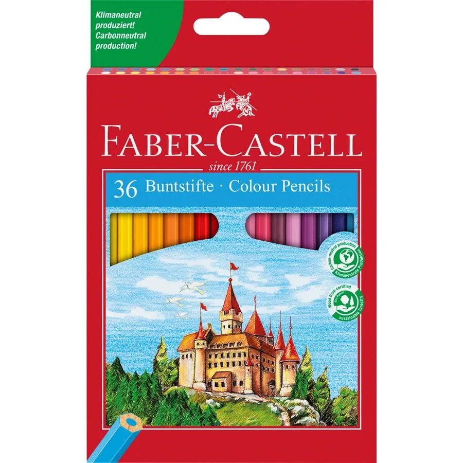 Faber-Castell - Classic Colour Buntstift - 36er Kartonetui