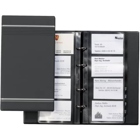 Durable - Visitenkartenbuch VISIFIX®, anthrazit