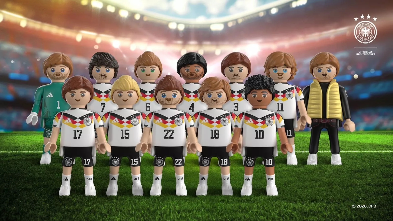 Playmobil - DFB Figuren - WM 2026