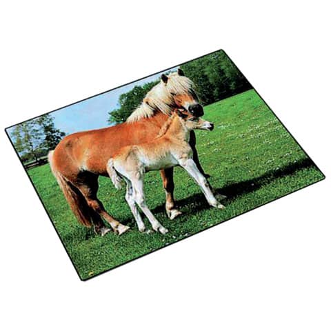Läufer - Schreibunterlage Motiv Pferde