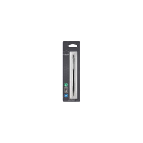 Parker - Kugelschreiber Jotter Edelstahl C.C. - M, Schreibfarbe blau, Blister