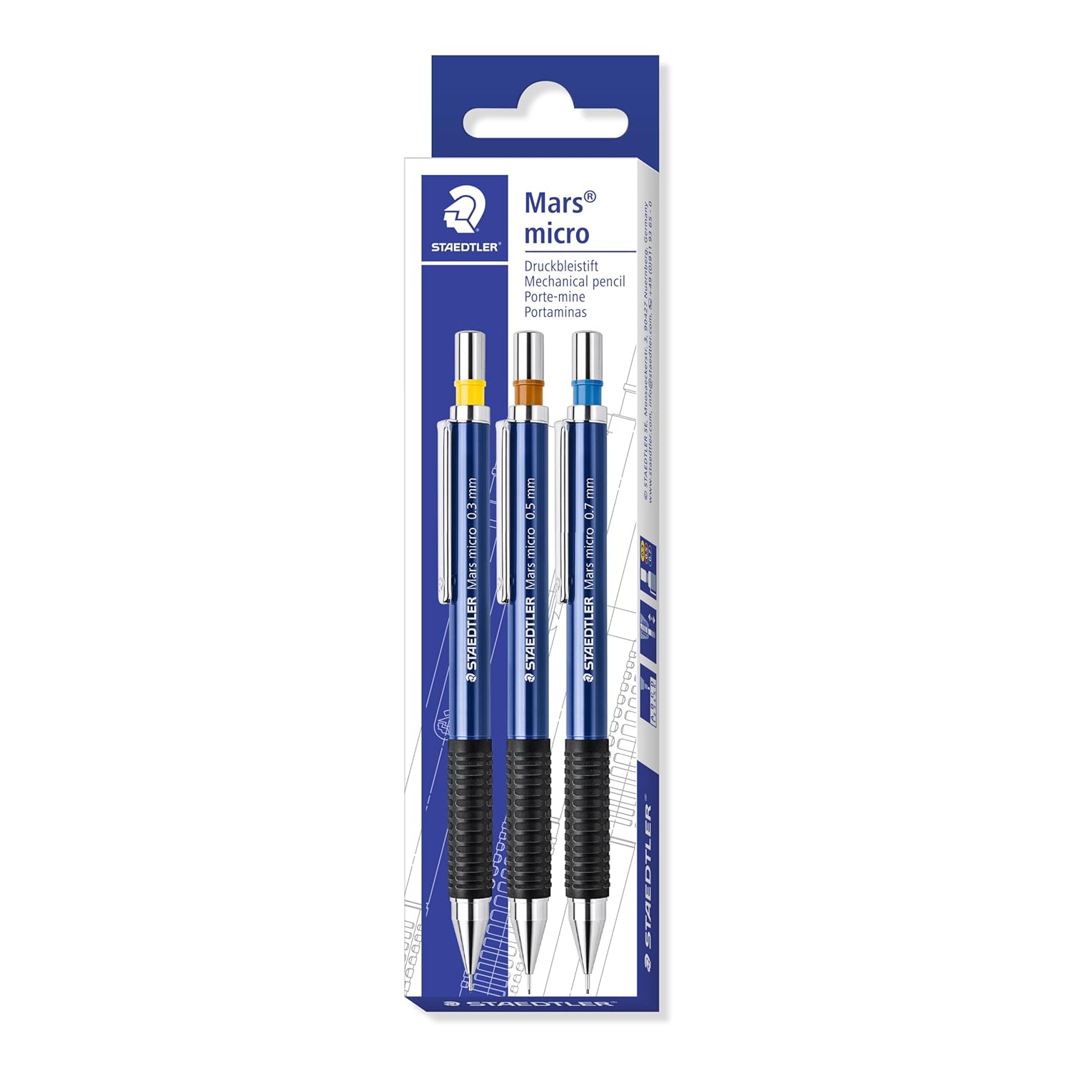 Staedtler - Druckbleistift Set Micro 775N - 03, 05 & 07 mm