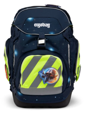 ergobag - Sicherheits Zip Set mit Reflektoren - gelb