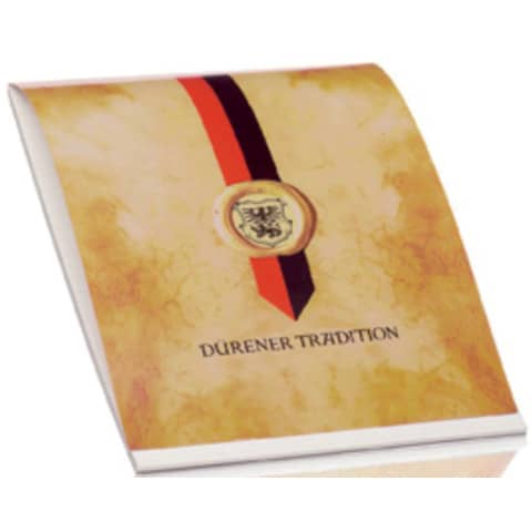 Rössler Papier - Briefblock Dürener Tradition - A4, 50 Blatt, weiß, satiniert