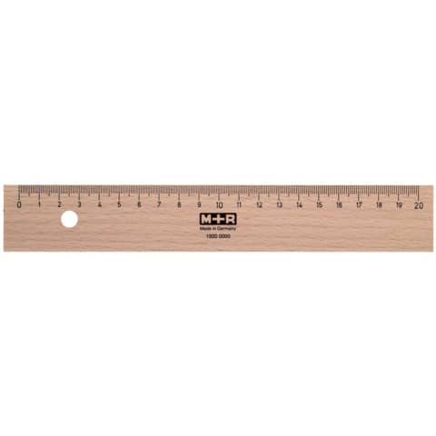 Standardgraph - Holzlineal - 20 cm
