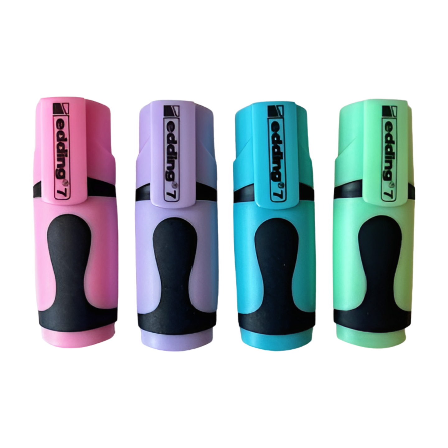 Edding 7 Mini Pastell Farben Textmarker - 4 Stück