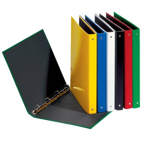 Pagna® - Ringbuch Basic Colours - A5, 4-Ring, Ring-Ø 25mm, grün