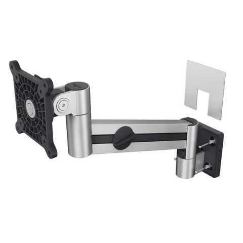 Monitorwandhalter mit Arm für 1 Monitor - silber, 8 kg