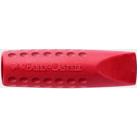 Faber-Castell - Polybeutel Radierer GRIP Eraser Cap, farbig