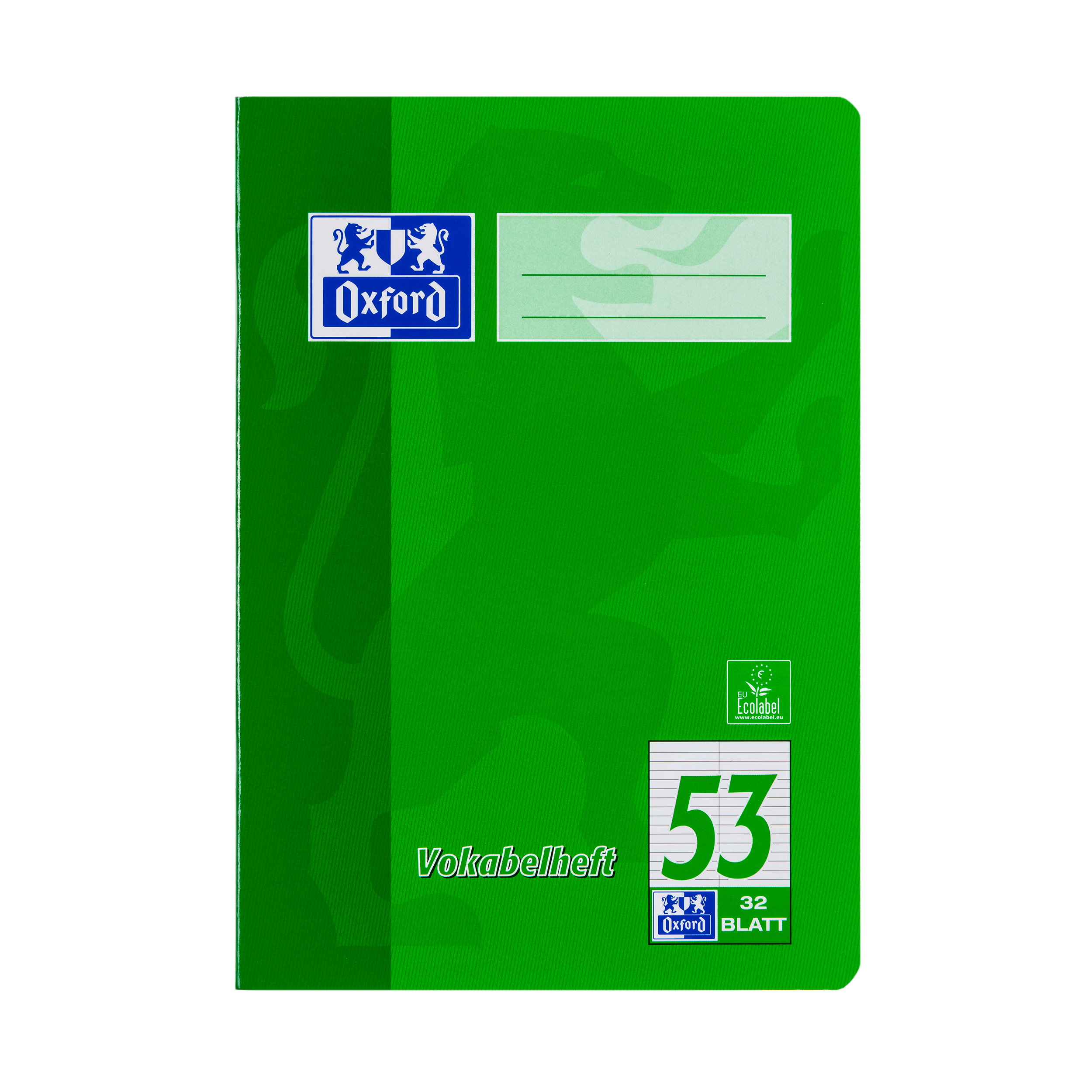 Oxford - Vokabelheft DIN A5 - Lineatur 53 - 32 Blatt*
