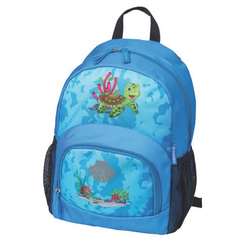 DONAU - Kinderrucksack Schildkröte - 22 x 32 x 11 cm