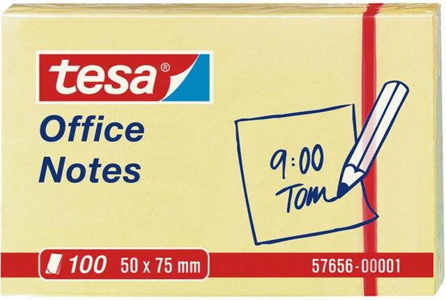 Tesa - Haftnotizen - 50 x 75mm - Gelb