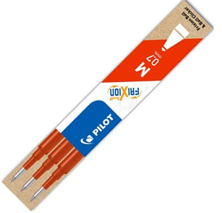Pilot - Frixion - Ersatzmine BLS-FR7-B3 rot - radierbar - 3 Stück