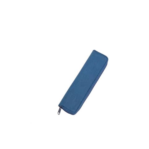 Alassio® - Schreibgeräte-Etui - 50 x 170 x 20 mm, blau