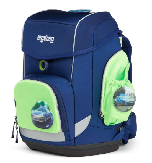 ergobag - Zip Set mit Seitentaschen - Grün 