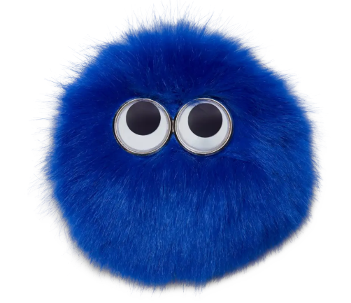 ergobag - Flausch Kletties - Blau
