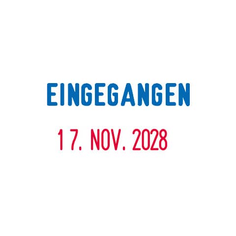 trodat® - Stempel Printy 4850/L1 - EINGEGANGEN mit Datum